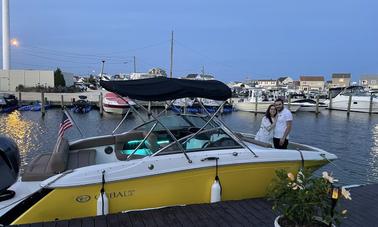 2021 Cobalt 23SC, available for fun boat rides in the bay! Like new boat.  