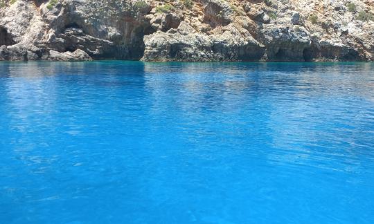 Dromor Apollo 12 Plus Skippered Sailing Yacht for Charter, in Old Harbor Chania.