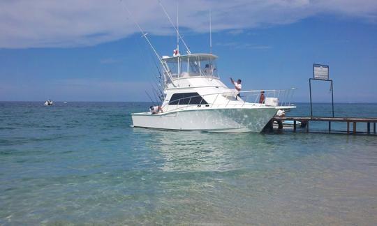 Book the 35ft Cabo Motor Yacht for up to 8 people in Puerto Vallarta, Jalisco