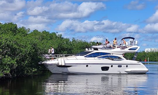 50' Azimut47 flybridge in Cancún/Isla Mujeres GMBAZ50FB