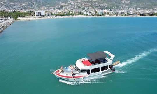 Motor Yacht Rental in Alanya, Turkey for 32 person!