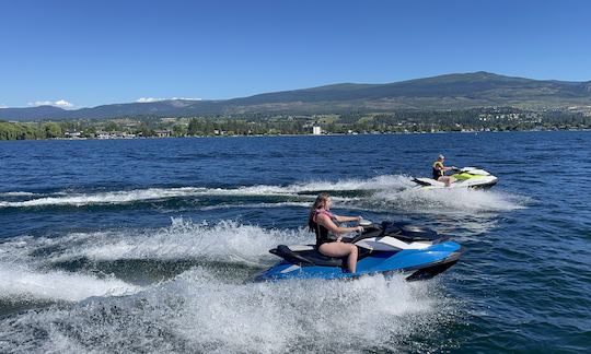 Aluguel de jet ski Seadoo GTI 130 em Kelowna, Colúmbia Britânica