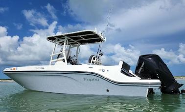 Bayliner Trophy T22 Center Console Rental in Holmes Beach, Florida