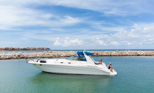 Sea Ray Sundancer 42' com tudo incluído em Tulum