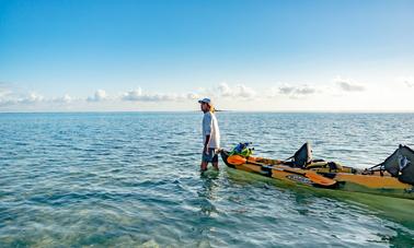 Incroyable expérience autoguidée en kayak sur la plage de sable de Kaneohe Bay