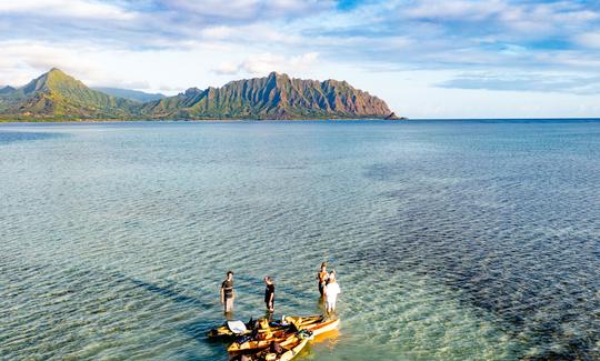 Increíble experiencia de kayak autoguiado en Kaneohe Bay Sandbar