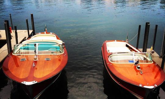 Alquiler de yate a motor Riva Super Florida en el lago Maggiore, Italia