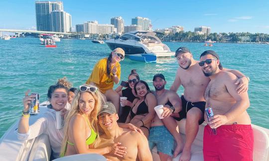 ALways ncie to celebrate a birthday party at Haulover Sandbar