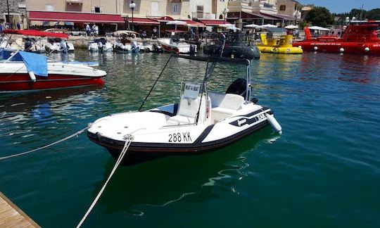 Zar 43 RIB Rental in Krk, Croatia