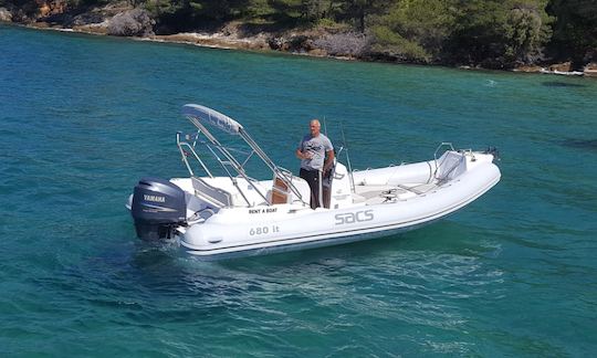 Alquiler de 22' Sacs 680 IT RIB en Zadar, Croacia