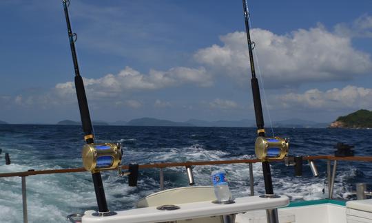 Aluguer de barcos de pesca esportiva Big Game em Phuket