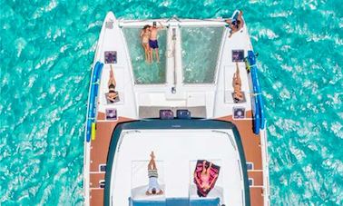 Full day Anguilla Tour with Lagoon 450 Cruising Catamaran!