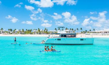 St. Barth Boat tour with Lagoon 450 Cruising Catamaran!