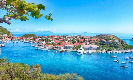 St. Barth Boat tour with Lagoon 450 Cruising Catamaran!