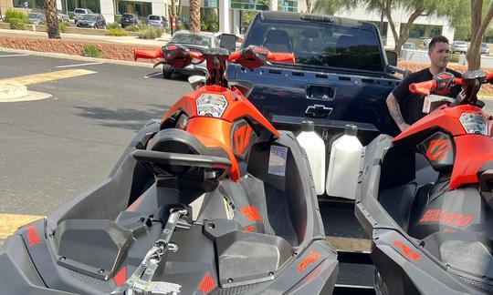 Par de Sea Doo Spark Trixx Jetski 3up 2022 para alugar em Canyon Lake, Arizona