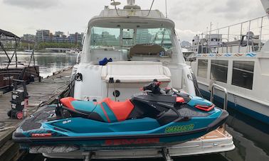 Coal Harbour Luxury Cruise Open Concept Yacht with a Jet Ski