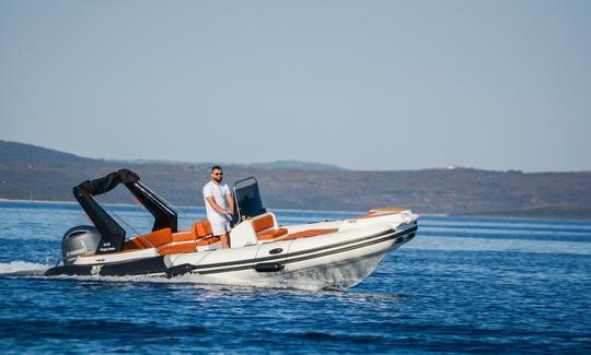 Private Day Trips with the best boat Tiger Marine 650 Topline in Zadar, Croatia