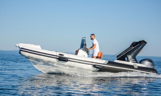 Private Day Trips with the best boat Tiger Marine 650 Topline in Zadar, Croatia