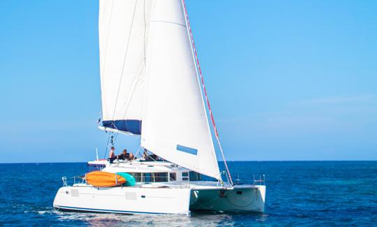 Hermoso y lujoso catamarán nuevo con 44 lagunas en Cozumel/Tour privado en COZUMEL