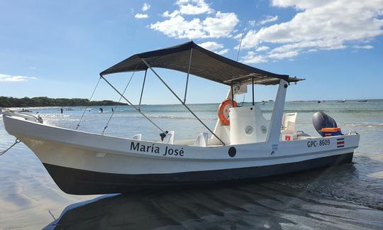 Pêche à Tamarindo sur un Liston avec une toute nouvelle Yamaha de 90 ch