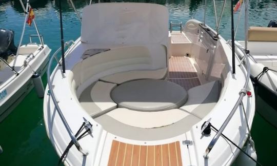 Quicksilver 600 Center Console Boat for Rent in Benalmadena