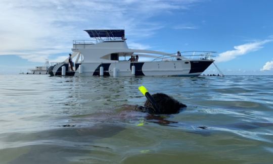 Mejor yate de lujo número 1 en Cortecito | Marcela Motor Yacht de 60 pies