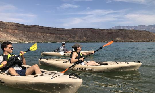 User-friendly sit inside kayaks.