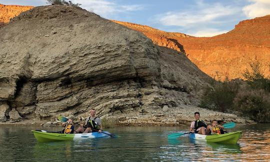 Guided kayak paddle tour