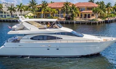 Expérience de luxe avec un yacht Azimut de 70 pieds | Puerto Vallarta (nourriture incluse)