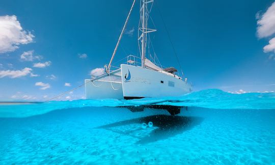 Catamarán de lujo de 40' en Cozumel