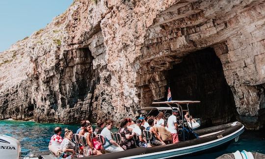 Caverna azul, Mamma Mia e Hvar, excursão de 5 ilhas saindo de Split, Croácia