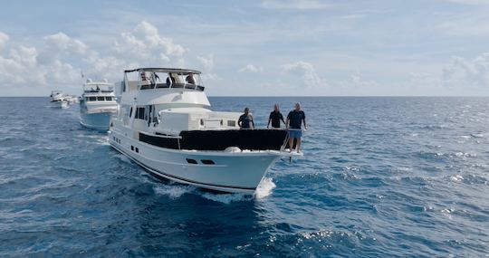 72' Motor Yacht Charter in Playa del Carmen, Mexico