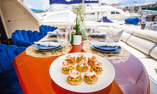 Italian SuperYacht in Marina Vallarta (Includes food)