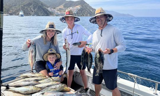 Pesca esportiva em Los Angeles: 1/2 excursões de um dia inteiro, locais e insulares, freelance