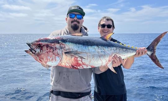 Pesca esportiva em Los Angeles: 1/2 excursões de um dia inteiro, locais e insulares, freelance