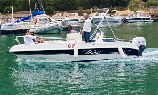 Barco a motor Bulline 010 para alugar em Castellammare del Golfo Sicilia