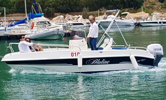 Barco a motor Bulline 010 para alugar em Castellammare del Golfo Sicilia