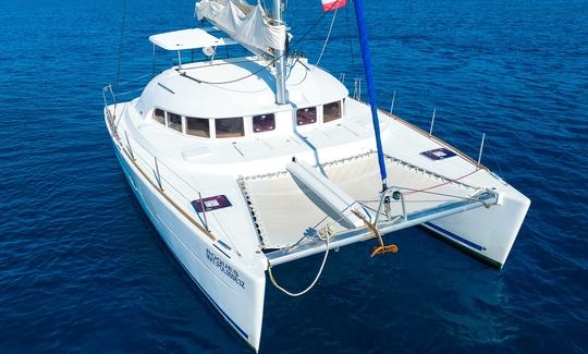 Croisière tout compris en catamaran de luxe de 38 minutes à Playa del Carmen.