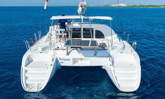 Croisière tout compris en catamaran de luxe de 38 minutes à Playa del Carmen.