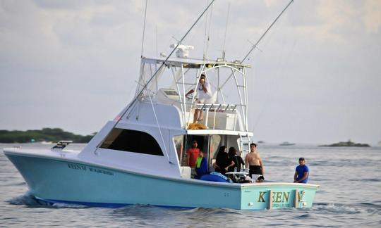 ''KEEN M'' 41' Sport Fisherman, Fishing Charter in Isla Mujeres, Mexico