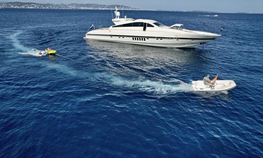 Alugue um mega iate Leopard 27m Power em Marigot