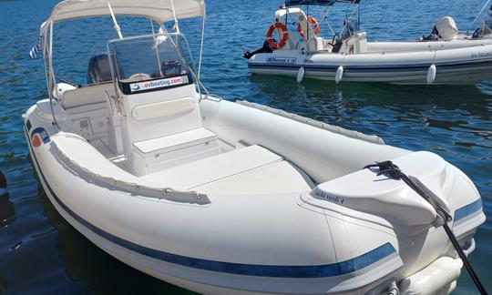 Barco Selva D RIB 680 - Yamaha de 150 CV en Sivota Lefkada