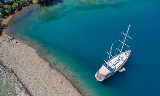 Goélette de 72 pieds à louer à Gocek, Turquie