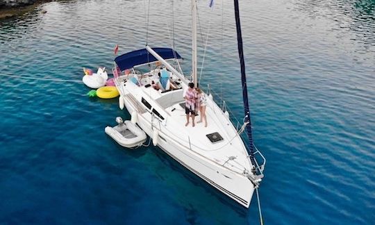 Alquiler de velero Jeanneau Sun odyssey de 39 pies en Mugla, Turquía