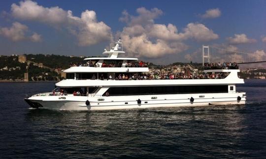 350 People Capacity 140ft SuperYacht for your private events in Istanbul! B4