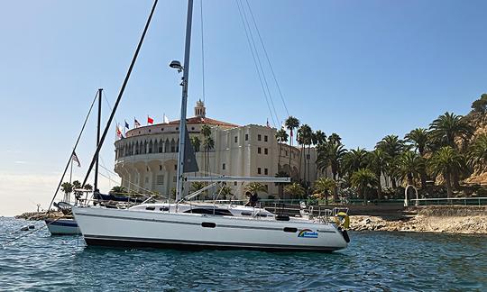 Our vessel BarcoIris at her mooring next to the Casino Dive Park