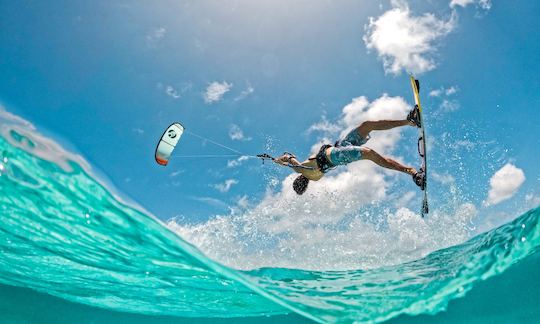 Kiteboarding lesson