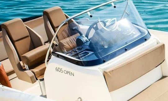 Rent Quicksilver 7 Person Boat in Benalmádena, Spain