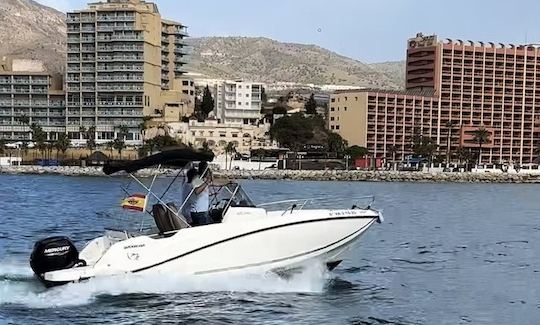 Rent Quicksilver 7 Person Boat in Benalmádena, Spain