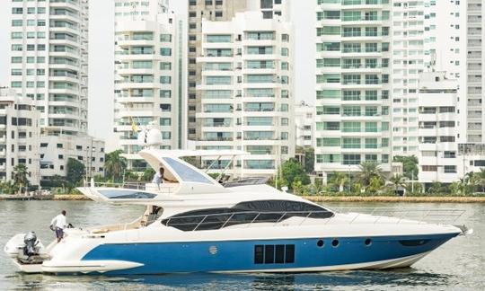 Alquiler de yates de lujo Azimut de 66 pies en North Bay Village Florida